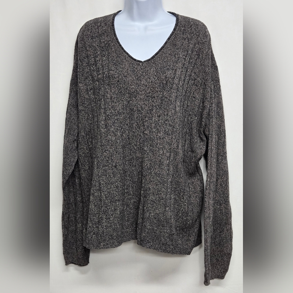 Fieldmaster XL Warm Cable Knit Sweater Cotton Long Sleeve Mens